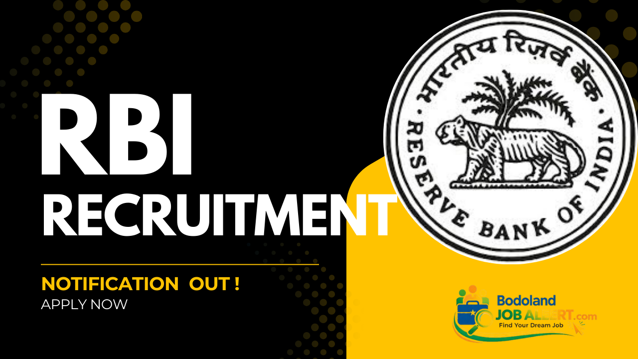 RBI Recruitment 2026